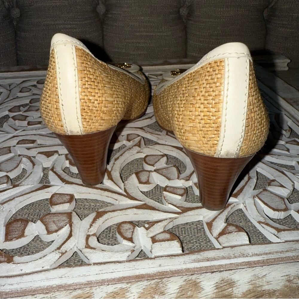 Tory Burch Wedge Heels Shoes Women’s 8 - Picture 7 of 13